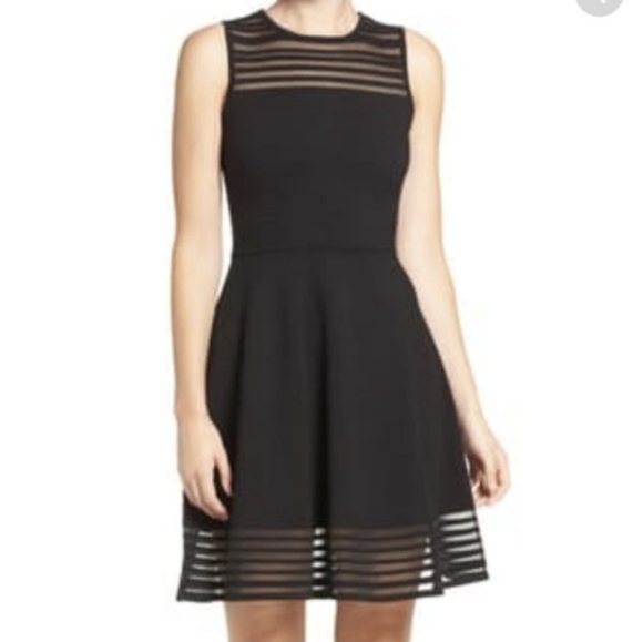 Eliza J Dresses & Skirts - Eliza J Black Fit & Flare Dress. Size 1X